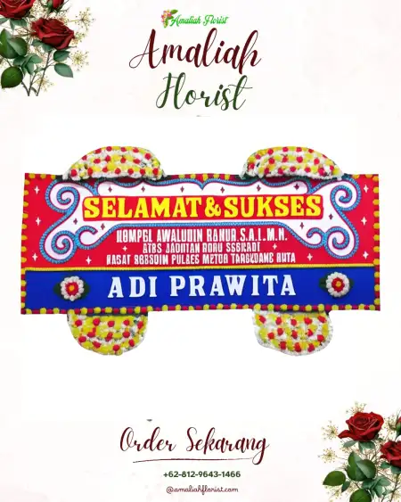 Papan Bunga Ucapan Selamat Kembangan Utara