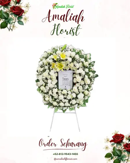 Krans Bunga Duka Kembangan Utara